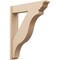 Ekena Millwork 8-in W x 38-in D x 46-in H Funston Trad Rough Cedar Woodgrain TimberThane Outlooker, Primed Tan OUTUR080X38X46FST04RCPR - alternate 1